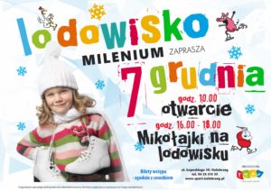 Read more about the article Otwarcie lodowiska w piątek, a Mikołajki na miejskiej ślizgawce w niedzielę