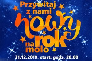 Read more about the article 31 grudnia, miejski Sylwester, plac przy molo, start o godz. 20, wstęp wolny