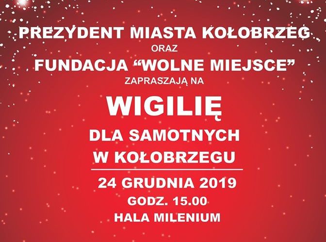 You are currently viewing „Wigilia dla samotnych”. W tym roku będzie kursował darmowy autobus. Przypominamy, wstęp jest wolny