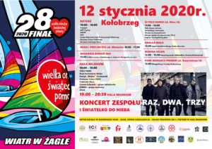 Read more about the article Finał WOŚP przeniesiony sprzed ratusza do hali Milenium (+ plakat z programem)