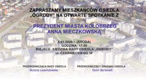 Read more about the article Jutro prezydent Kołobrzegu spotka się z mieszkańcami osiedla Ogrody. Wstęp wolny