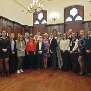Read more about the article Obradowała Młodzieżowa Rada Miasta. Młodzi radni wybrali swoje prezydium