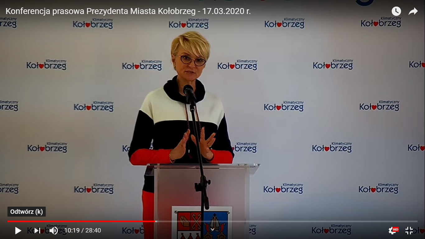 You are currently viewing Koronawirus: W Kołobrzegu trzy osoby przechodzą kwarantannę (konferencja prezydent Kołobrzegu)