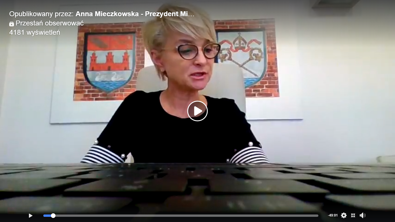 You are currently viewing Prezydent odpowiada na pytania mieszkańców (zapis wideo czatu z Anną Mieczkowską)