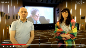 Read more about the article #Zostańwdomu: Filmowe rekomendacje. Polecają Monika Dziedzic i Andrzej Kisiel (wideo)