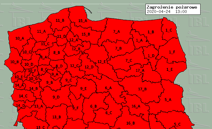 You are currently viewing Zagrożenie pożarem w lasach powiatu kołobrzeskiego. Ostrzeżenie o średnim zagrożeniu zmieniono na duże