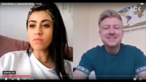 Read more about the article #Zostańwdomu. Zapraszamy do oglądania „Kwadransu z gwiazdą Mają Hyży” (wideo)