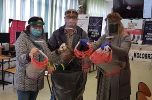 Read more about the article 200 przyłbic dla miejskich przedszkoli i żłobka