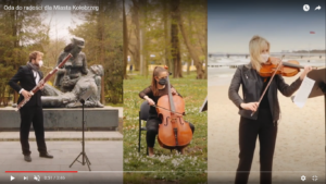 Read more about the article Specjalnie dla Kołobrzegu artyści nagrali „Odę do radości”. Posłuchaj i zobacz „muzyczne” kadry z miasta (wideo)