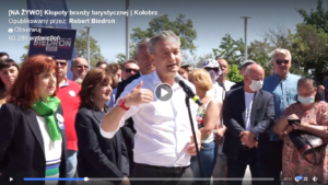 Read more about the article Wizyta Roberta Biedronia w Kołobrzegu (wideo)