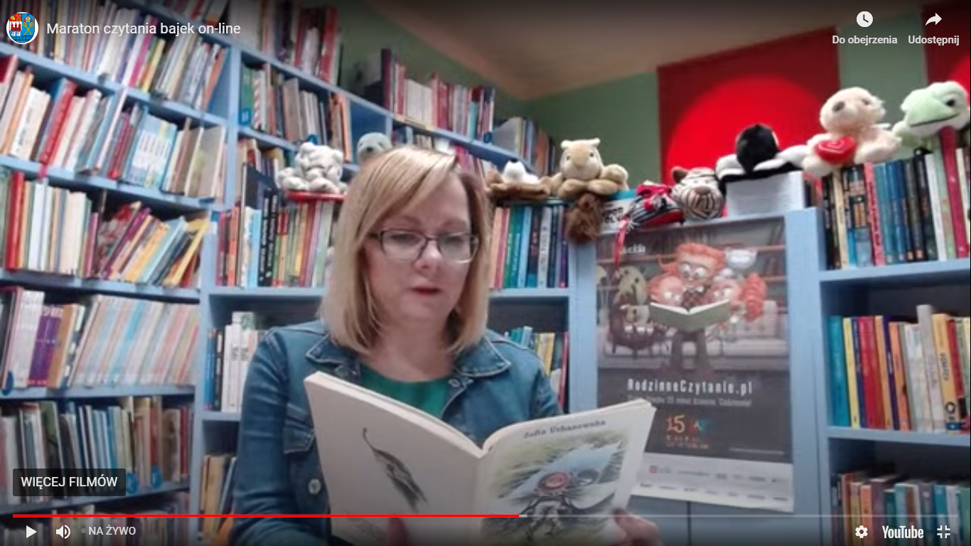 You are currently viewing Trwa maraton czytania bajek z okazji Dnia Dziecka. Samorządowcy, radni, dziennikarze czytają nieprzerwanie od godz. 9 (wideo)