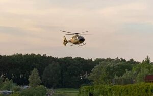 Read more about the article Mężczyzna stracił przytomność. Na pomoc wezwano śmigłowiec Lotniczego Pogotowia Ratunkowego