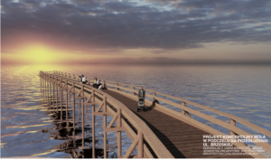 Read more about the article Tak mogłoby wyglądać molo w Podczelu. Mieszkańcy wybrali kompromis