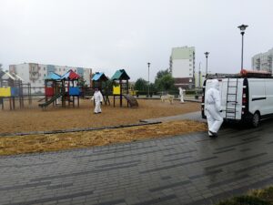Read more about the article Środek użyty do dezynfekcji placów zabaw jest szkodliwy? Mamy komunikat miasta w tej sprawie