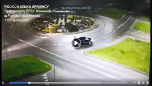 Read more about the article Wysiadł z samochodu i uderzył rowerzystę. Policja szuka świadków (wideo)