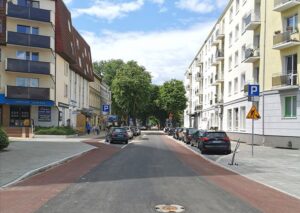 Read more about the article Ulica Zwycięzców już przejezdna. Na  skrzyżowaniu przy prokuraturze trwa jeszcze budowa ronda