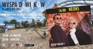 Read more about the article 16 sierpnia, port jachtowy, koncert NEONS, godz. 20, wstęp wolny