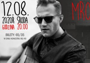 Read more about the article 12 sierpnia, amfiteatr, koncert MROZU, godz. 20, bilety od 35 zł