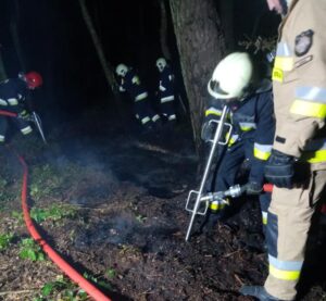 Read more about the article W naszych lasach sucho. Teren pow. kołobrzeskiego na mapie zagrożenia pożarowego cały na czerwono