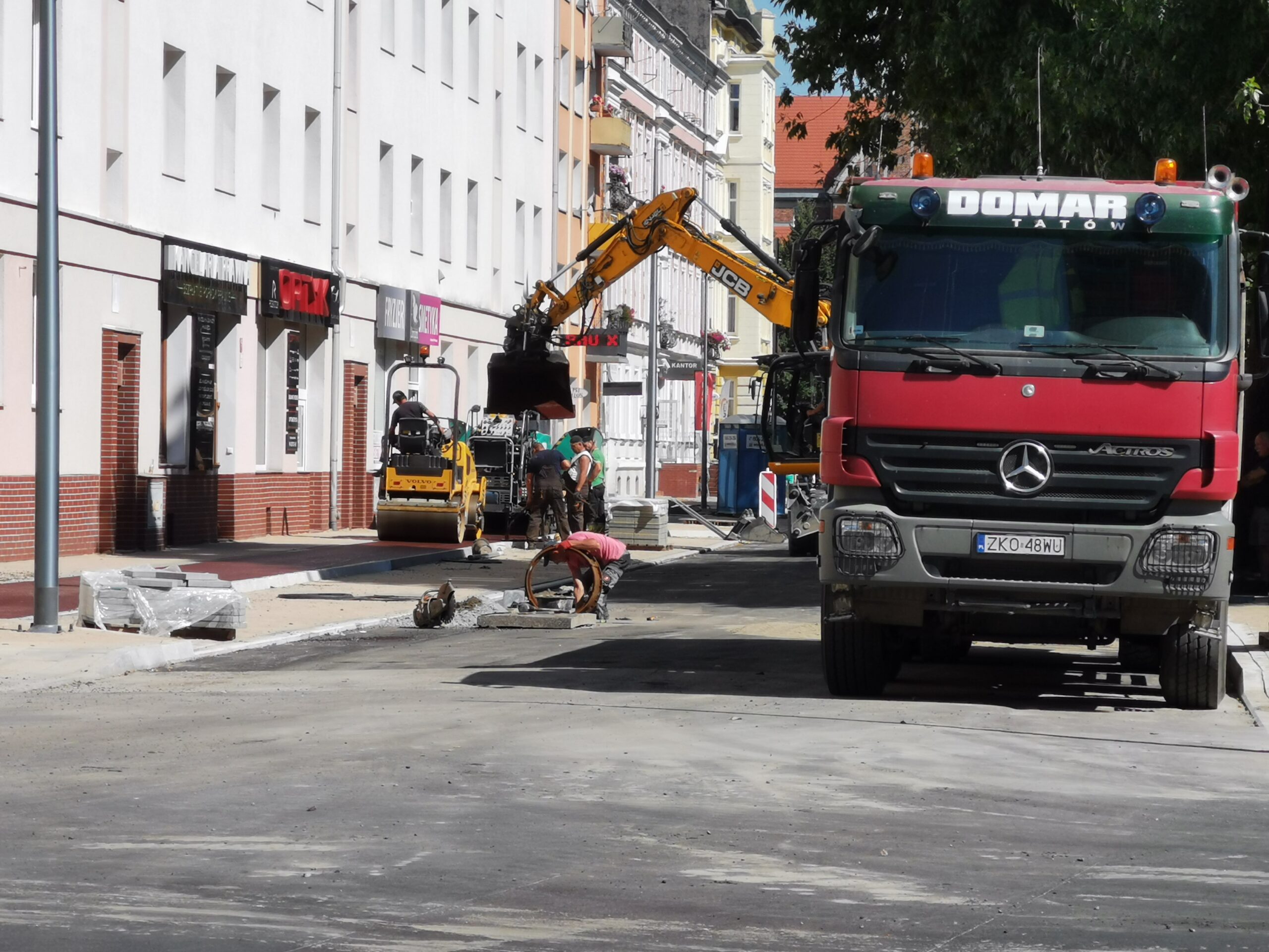 You are currently viewing 15 września zakończy się remont ulic w centrum miasta