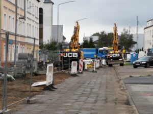 Read more about the article Remont ul. Rybackiej. Ulica tylko częściowo przejezdna