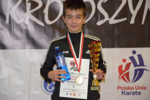 Read more about the article Wiktor Wojarski, zawodnik klubu Morote, zdobył Puchar Polski. Brawo!