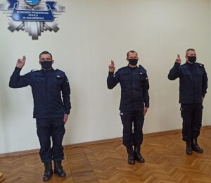 Read more about the article 6 nowych policjantów złożyło dziś ślubowanie