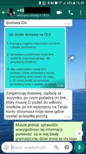 Read more about the article Korzystasz z OLX? Uważaj na oszustów. Podajemy ich schemat działania