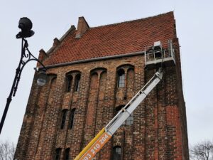 Read more about the article Drobne prace naprawcze przy Baszcie Lontowej