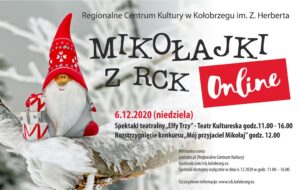 Read more about the article Mikołajki: spektakl online i rozstrzygnięcie konkursu „Mój przyjaciel Mikołaj”