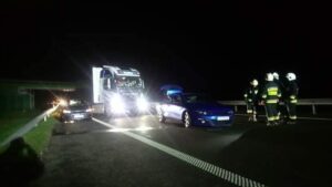 Read more about the article Wypadek na S6. Droga w obu kierunkach była zablokowana