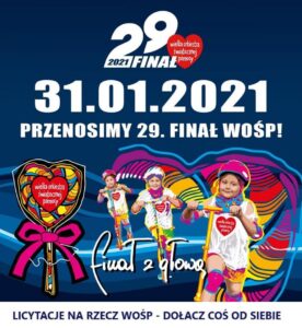 Read more about the article Za tydzień ruszają internetowe licytacje dla WOŚP. Możesz przekazać gadżety, które zostaną zlicytowane dla Orkiestry