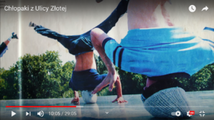 Read more about the article Film „Chłopaki z Ulicy Złotej” o grupie breakdancowej z Kołobrzegu. Wywiady i sporo archiwalnych nagrań.  Polecamy! (WIDEO)