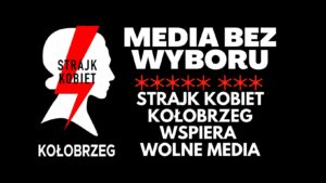Read more about the article Czarne tło, brak sygnału telewizyjnego. W Kołobrzegu protest rozpocznie się o godz. 18