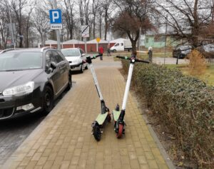 Read more about the article Policja zatrzymała złodzieja elektrycznych hulajnóg