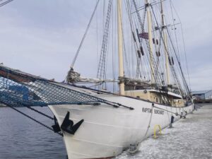 Read more about the article STS Kapitan Borchardt wpłynął do portu w Kołobrzegu