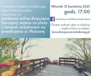 Read more about the article We wtorek konsultacje społeczne w sprawie nowego zejścia na plażę przy ul. Plażowej