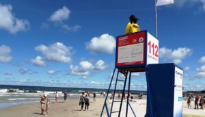 Read more about the article Od dziś strzeżone są 4 kołobrzeskie kąpieliska. W sumie jest ich 11