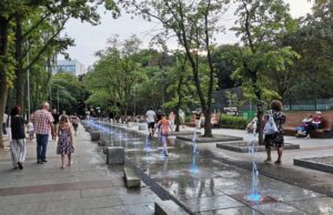Read more about the article Najładniejsza miejska fontanna mniej spektakularna niż dwa lata temu. Będzie kontrola