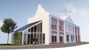 Read more about the article Sklep socjalny przy ul. Koszalińskiej wciąż czeka na otwarcie. W międzyczasie Fundacja zgłosiła pomysł budowy patio