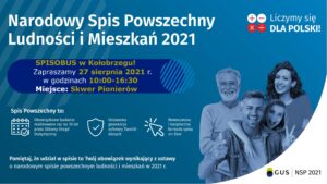 Read more about the article Spisobus przyjedzie do Kołobrzegu. Pamiętaj, że udział w Narodowym Spisie Powszechnym jest obowiązkowy