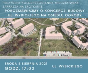 Read more about the article W środę konsultacje społeczne ws. budowy ul. Wybickiego