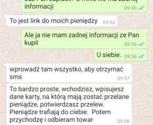 Read more about the article Korzystasz z OLX i WhatsApp? Uważaj na podszywających się pod nie oszustów