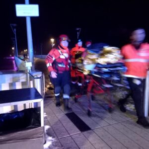 Read more about the article Dziś w nocy 52-letni mężczyzna wpadł z molo do morza