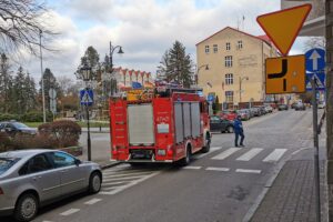 Read more about the article Interwencja Straży Pożarnej przy ul. Narutowicza. Jest ich cały czas dużo