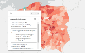 Read more about the article COVID-19: nowe zakażenia w kraju, naszym województwie i powiecie