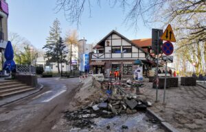 Read more about the article Prace ziemne przy zbiegu ulic Morskiej i Westerplatte