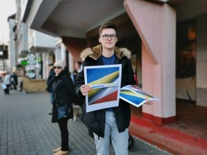 Read more about the article Wiec poparcia dla Ukrainy w Kołobrzegu (WIDEO)