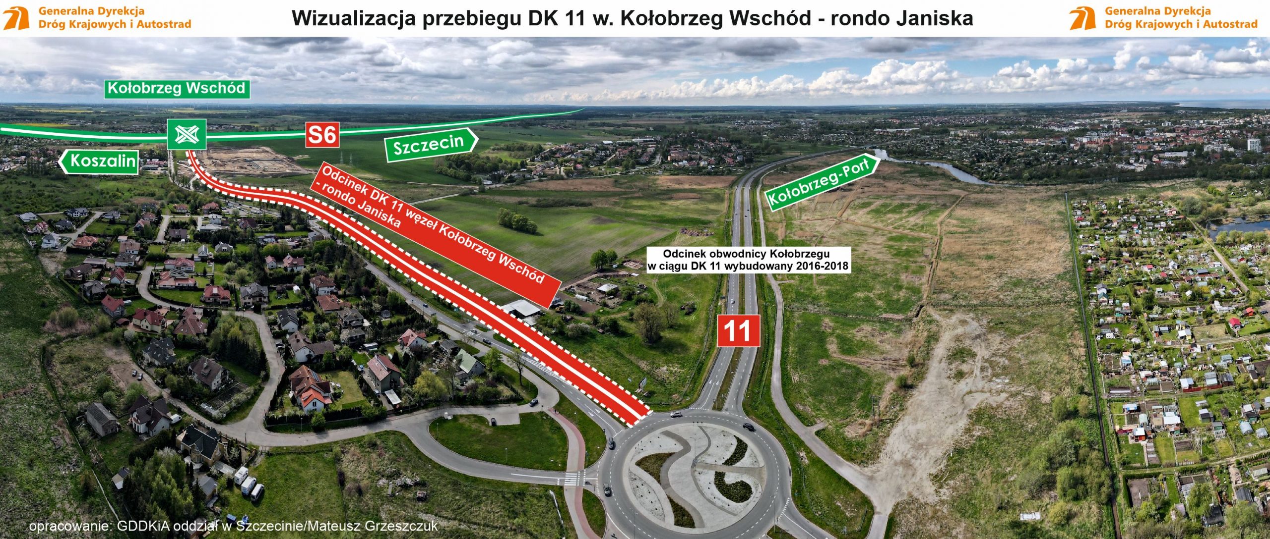 You are currently viewing Przetarg na budowę DK11 rondo Janiska – węzeł Kołobrzeg Wschód ogłoszony (szczegóły)