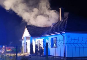 Read more about the article Pożar budynku mieszkalnego